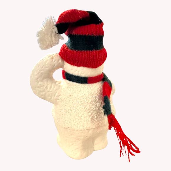 Christmas Snowman Handbells Porcelain Holiday Bells Winter Decor Lot 4 - Picture 2 of 10